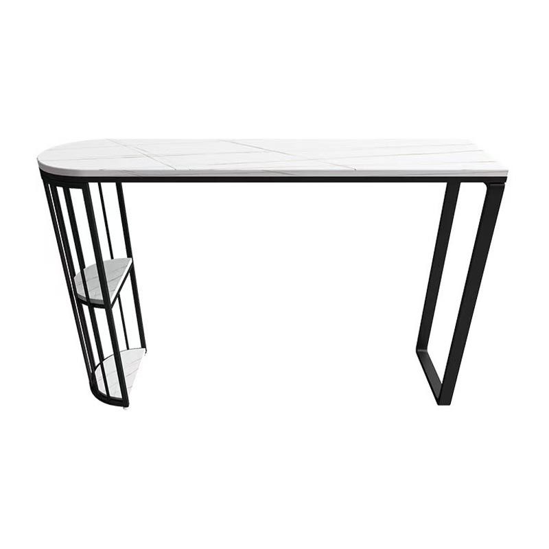 Modern 1/3/5 Pieces Bar Table Set Stone Counter Table with High Stools Clearhalo 'Bar Furniture' 'furn' 'furn_home_bar_bar_sets' 'Furniture' 'Home Bars & Bar Sets' 'home_bar_bar_sets' 'Kitchen & Dining Furniture' 1200x1200_77339d9f-8398-4598-92e9-29cbb3de127c