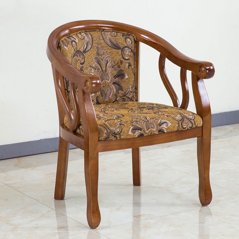 Modern Kitchen Dining Chair Solid Wood Dining Chair with Cushion