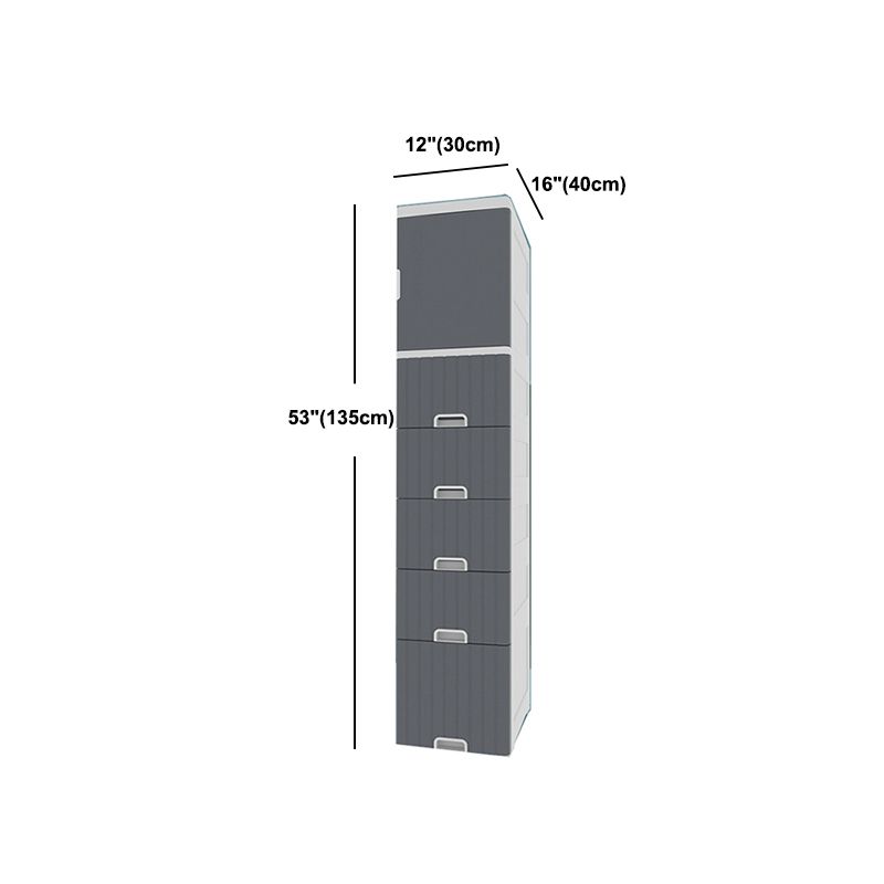 1/2-Tür-Nachttisch in Weiß/Grau/Beige 11,81 "W x 15,75" D am Nachtschrank mit Rollen