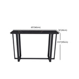 Set da tavolo da bar in pietra moderno 1/2/3 pezzi set da pranzo rettangolo pub