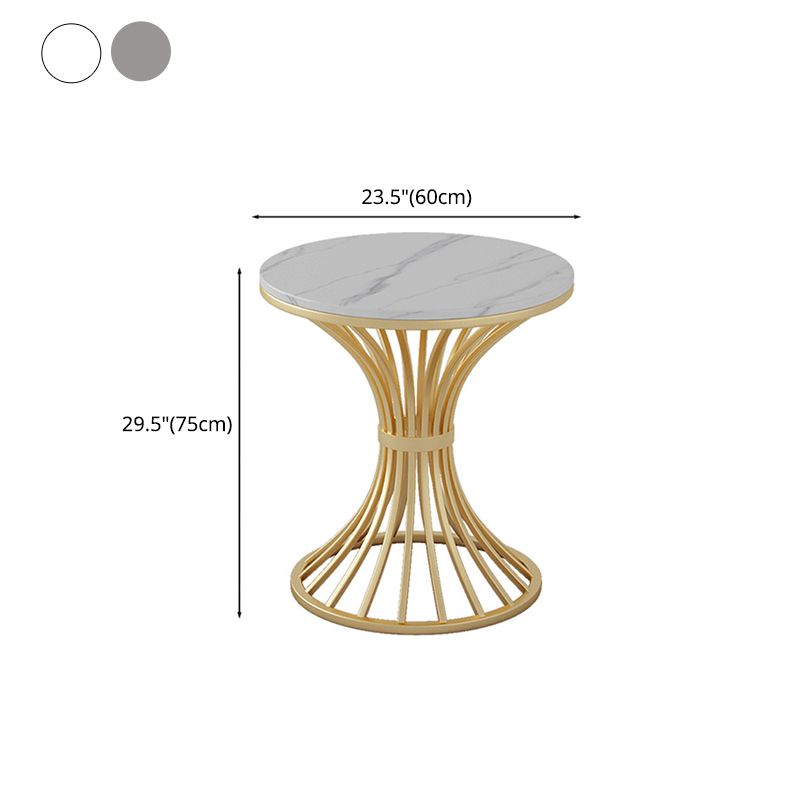 Glam Style 1/2/3/4/5 Pieces Gold Base Dining Set Stone Top Kitchen Set for Dining Room Clearhalo 'Dining Room Sets' 'Dining Tables & Seating' 'dining_room_set' 'furn' 'furn_dining_room_set' 'Furniture' 'furniture_dining_room_set' 'Kitchen & Dining Furniture' 'kitchen&dining_furn' 'kitchen' 1200x1200_7738f12b-1f2b-40e0-adaa-85727ef6b345