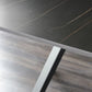 Square Shape Industrial Dining Table Black Fixed Table with Sintered Stone Clearhalo ' dining_table' 'Dining Tables & Seating' 'Dining Tables' 'furn' 'furn_dining_table' 'Furniture' 'furniture_dining_table' 'Kitchen & Dining Furniture' 'kitchen&dining_furn' 'kitchen' 'kitchen_dining_table' 1200x1200_77416644-a9ad-4b1d-9f7a-23939faedd78