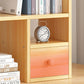 Moderne stijl boekenplank Open Back Wood Bookcast voor thuiskantoor