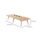 Contemporary Office Desk Solid Wood Writing Desk for Home Office