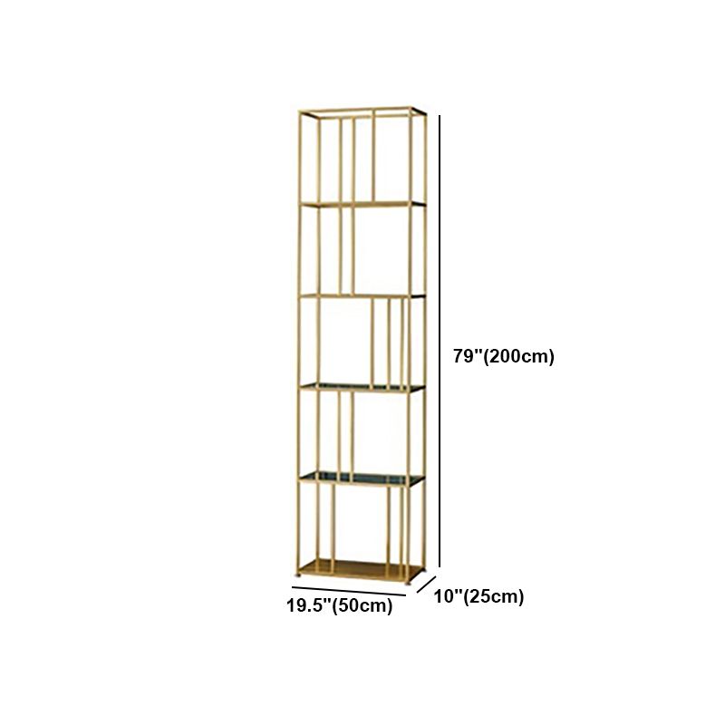 Metal Industrial Etagere Bookshelf Iron Open Vertical Bookshelf for Office Clearhalo 'Bookcases' 'furn' 'furn_bookcases' 'Furniture' 'furniture_bookcases' 'kitchen' 'kitchen_bookcases' 'Living Room Furniture' 'Office Furniture' 1200x1200_7745db8b-9a56-45cc-9c32-843f498a7449