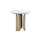 Contemporary Sintered Stone Side End Table with Metal Abstract Base Clearhalo 'Coffee & Accent Tables' 'End & Side Tables' 'end_side_tables' 'furn' 'furn_end_side_tables' 'Furniture' 'Living Room Furniture' 1200x1200_77460a11-69d4-4e6e-ac69-d5e5433b1a29