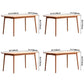 Modern Style Cherry Wooden Dining Table 4 Legs Solid Wood Table for Home Clearhalo ' dining_table' 'Dining Tables & Seating' 'Dining Tables' 'furn' 'furn_dining_table' 'Furniture' 'furniture_dining_table' 'Kitchen & Dining Furniture' 'kitchen&dining_furn' 'kitchen' 'kitchen_dining_table' 1200x1200_7746337b-3e12-4efe-933e-7790158001ad
