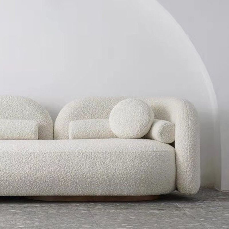 Canapé moderne blanc pour salon