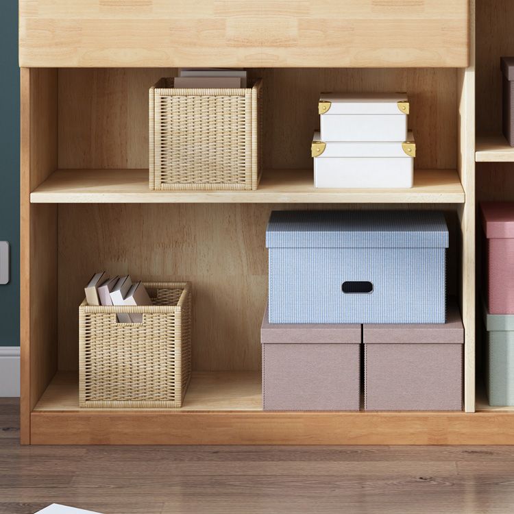 Contemporary Style Bookshelf Solid Wood with Door Bookcase for Office Study Room Clearhalo 'Bookcases' 'furn' 'furn_bookcases' 'Furniture' 'furniture_bookcases' 'Office Furniture' 1200x1200_7749a864-2fde-4b58-89d2-2c5bb0b797a4