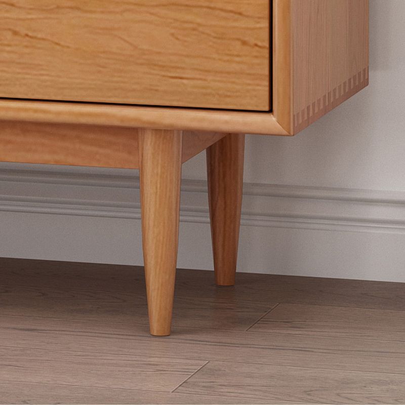 Siete board in legno a buffet in stile moderno con armadi e cassetti