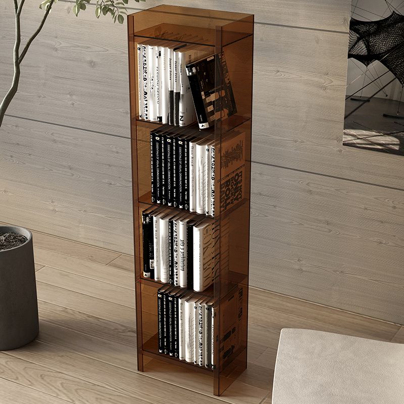 Vertical Scandinavian Standard Bookshelf with Acrylic Frame and Shelf Clearhalo 'Bookcases' 'furn' 'furn_bookcases' 'Furniture' 'furniture_bookcases' 'Office Furniture' 1200x1200_774b9b98-1e7f-494f-9833-dbd264238833
