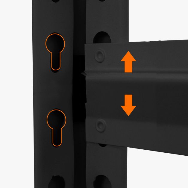 長方形の標準本棚スカンジナビアの金属製本棚ホームオフィス用