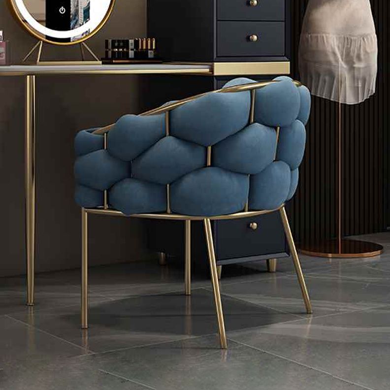 Sedie da pranzo imbottite in stile nordico sedie solide senza braccio