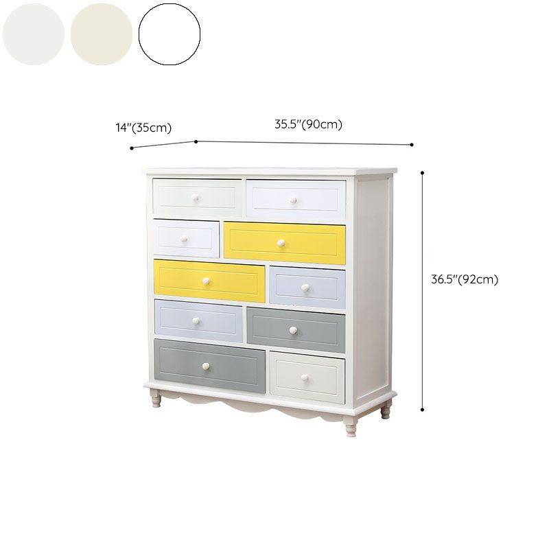 Glam Chest Bedroom Solid Wood Storage Chest in White with Drawers Clearhalo 'Bedroom Furniture' 'Dressers & Chests' 'dressers_chests' 'furn' 'furn_dressers_chests' 'Furniture' 1200x1200_775485ee-a922-4935-adae-5da0aa2cb5ad