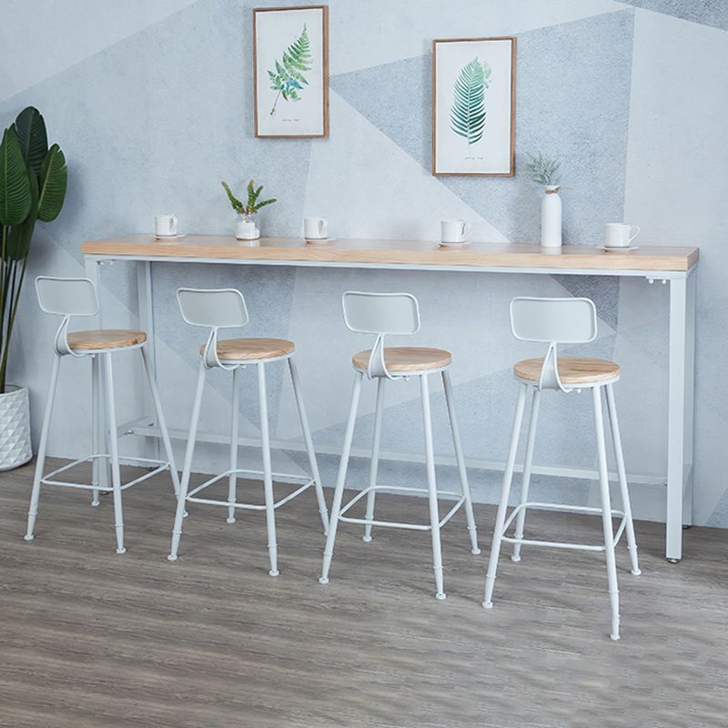 Contemporary Bar Table Set 1/4/6 Pieces Rectangle Solid Wood Bistro Set Clearhalo 'Bar Furniture' 'furn' 'furn_home_bar_bar_sets' 'Furniture' 'Home Bars & Bar Sets' 'home_bar_bar_sets' 'Kitchen & Dining Furniture' 1200x1200_7755c7a8-6509-435f-84e9-57253a99a996