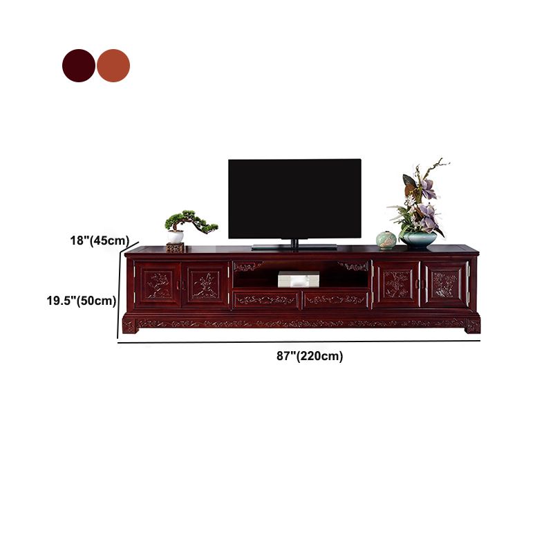 Wooden TV Cabinet Classical Storage TV Stand for Living Room Clearhalo 'furn' 'furn_tv_stands_entertainment_centers' 'Furniture' 'Living Room Furniture' 'TV Stands & Entertainment Centers' 'TV Stands & Media Storage Furniture' 'tv_stands_entertainment_centers' 1200x1200_7756e62c-e4b9-4598-81d5-8fcb05a56010