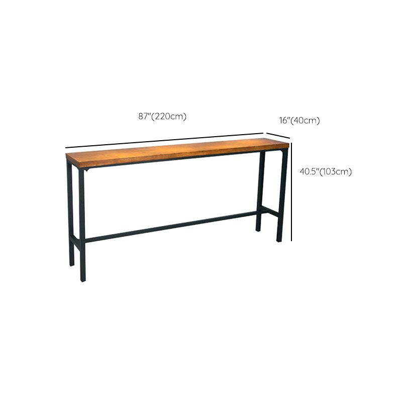 Industrial Pub Esset 1/2/5 Stücke Rechteckiger Barhocker und Tischet Set