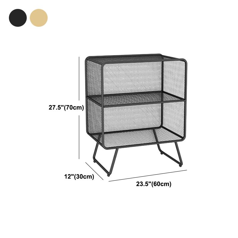 Luxury Bookshelf Metal Glam Style Closed Back Bookcase for Office and Study Room Clearhalo 'Bookcases' 'furn' 'furn_bookcases' 'Furniture' 'furniture_bookcases' 'kitchen' 'kitchen_bookcases' 'Living Room Furniture' 'Office Furniture' 1200x1200_775b5719-756d-4db5-81d0-517db6a4e474