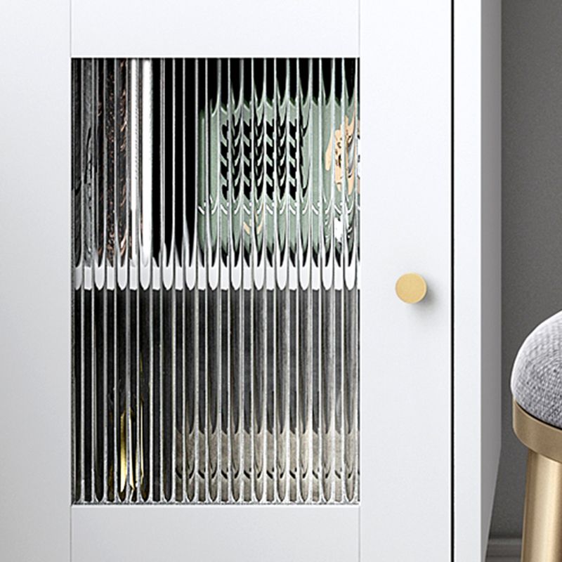 5ドロウの1ドアバニティメイクアップドレッシングテーブルスツール付き-31.5 "w