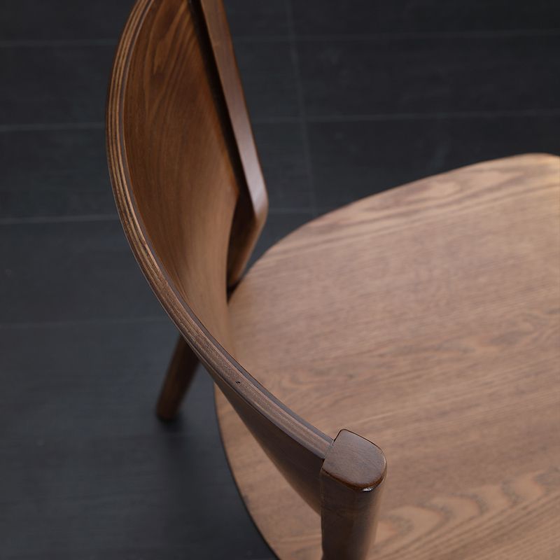 Modern Kitchen Wooden Dining Chair Open Back Dining Side Armless Chair Clearhalo ' kitchen&dining_furn' 'Dining Chairs' 'Dining Tables & Seating' 'dining_chair' 'furn' 'furn_dining_chair' 'Furniture' 'furniture_dining_chair' 'Kitchen & Dining Furniture' 'kitchen' 1200x1200_775f693a-610c-4c78-8d47-5173ba5788df