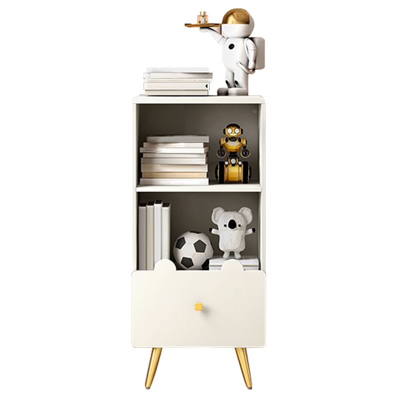 Wood Standard Bookcase Contemporary Style Closed Back Bookshelf with Drawer Clearhalo 'Bookcases' 'furn' 'furn_bookcases' 'Furniture' 'furniture_bookcases' 'Office Furniture' 1200x1200_776227ee-4402-48a1-8578-f5572ccebcc1