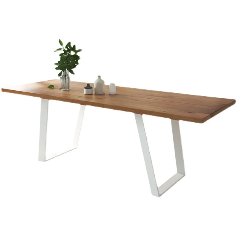 1/2/3/4 Pcs Pine Wood Industrial Dining Set with Rectangle Table Dinette Set Clearhalo 'Dining Room Sets' 'Dining Tables & Seating' 'dining_room_set' 'furn' 'furn_dining_room_set' 'Furniture' 'furniture_dining_room_set' 'Kitchen & Dining Furniture' 'kitchen&dining_furn' 'kitchen' 1200x1200_7762a911-2ea8-4382-afe8-00e2ee8883f7