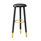 Scandinavian Style Steel Legs Bar-stool Round Seat Single Counter Stool for Kitchen Bar Clearhalo 'Bar Furniture' 'Bar Stools' 'bar_stools' 'furn' 'furn_bar_stools' 'furniture_bar_stools' 'Kitchen & Dining Furniture' 'kitchen&dining_furn' 'kitchen' 'kitchen_furn' Furniture' 1200x1200_7765ab4f-1226-470f-9a5d-fe3e98383329