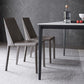 Simple Kitchen Rectangle Shape Dining Table Sintered Stone Top Dining Table with 4 Legs Base Clearhalo ' dining_table' 'Dining Tables & Seating' 'Dining Tables' 'furn' 'furn_dining_table' 'Furniture' 'furniture_dining_table' 'Kitchen & Dining Furniture' 'kitchen&dining_furn' 'kitchen' 'kitchen_dining_table' 1200x1200_77665461-7489-4eb0-8c6d-19ea3b7a8391