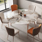 Extendable Dining Table Sintered Stone Dinner Table for Dining Room