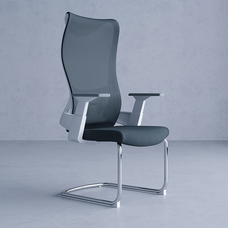 High Back Office Chair Rotatable Black Mesh Desk Chair with Adjustable Arm Clearhalo 'furn' 'furn_office_chair' 'Furniture' 'Office Chairs' 'Office Furniture' 'office_chair' 1200x1200_7769a651-a6f1-4c83-840c-3039bee45f82