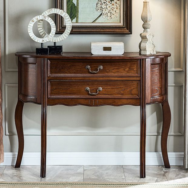 Tabella della console moderna della metà del secolo da 14 "W TABELLO DI SOLO DELLA CONSOLA MOUMA