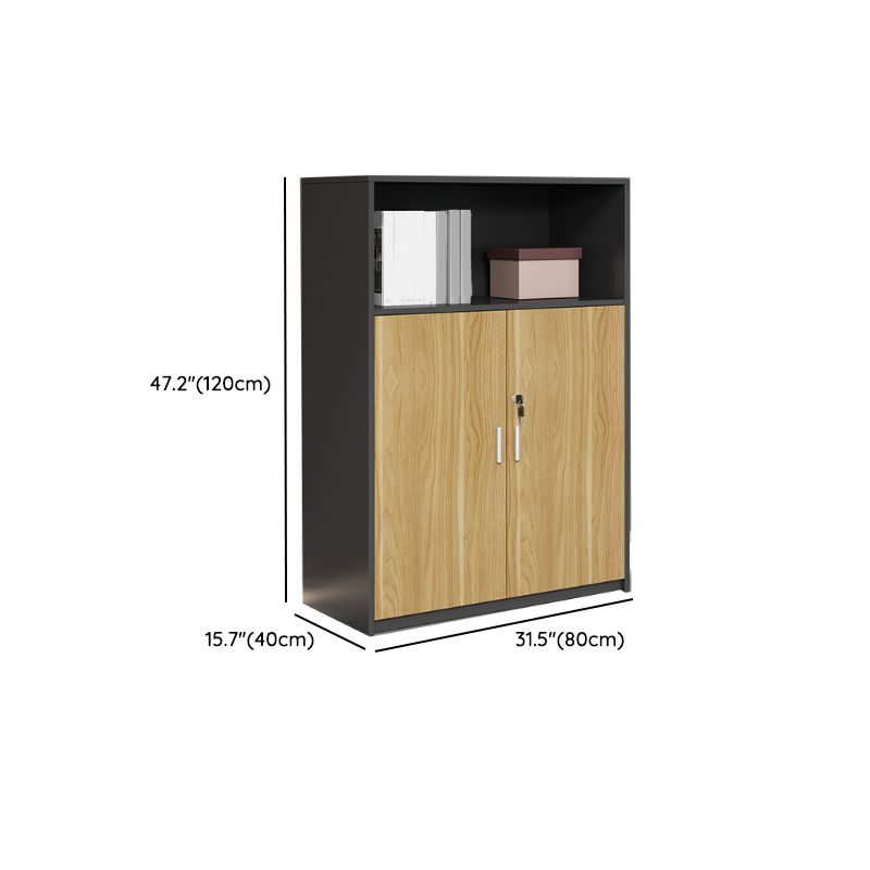 Nordic Lateral Filing Cabinet Wood Frame Key Locking File Cabinet Clearhalo 'Filing Cabinets' 'filling_cabinets' 'furn' 'furn_filling_cabinets' 'Furniture' 'Office Furniture' 1200x1200_776ceb97-2db8-48fb-b7df-07c17b99f6c5