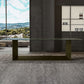 Rectangle Traditional Luxury Dining Table Green Sintered Stone Table with Trestle Base Clearhalo ' dining_table' 'Dining Tables & Seating' 'Dining Tables' 'furn' 'furn_dining_table' 'Furniture' 'furniture_dining_table' 'Kitchen & Dining Furniture' 'kitchen&dining_furn' 'kitchen' 'kitchen_dining_table' 1200x1200_776d6358-7360-42f5-8d82-e2b0b4671674