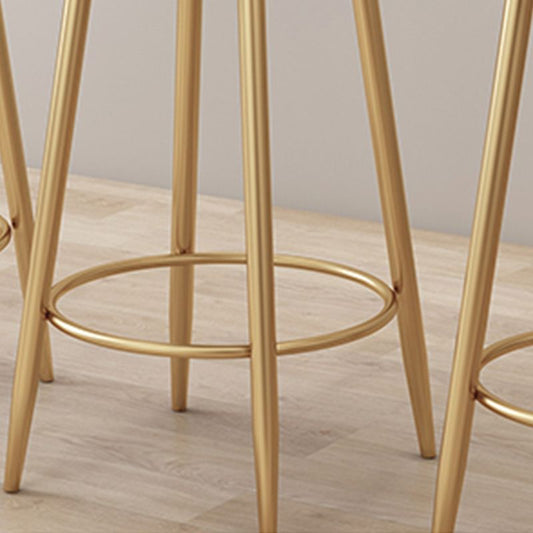 Tabouret de comptoir rembourré de style moderne