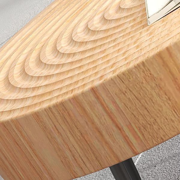 Contemporary Cocktail Table Round Solid Wood Coffee Cocktail Table Clearhalo 'Coffee & Accent Tables' 'Coffee Tables' 'coffee_tables' 'furn' 'furn_coffee_tables' 'Furniture' 'Living Room Furniture' 1200x1200_7771127e-0f65-4a24-9d9f-f25ed34d0383