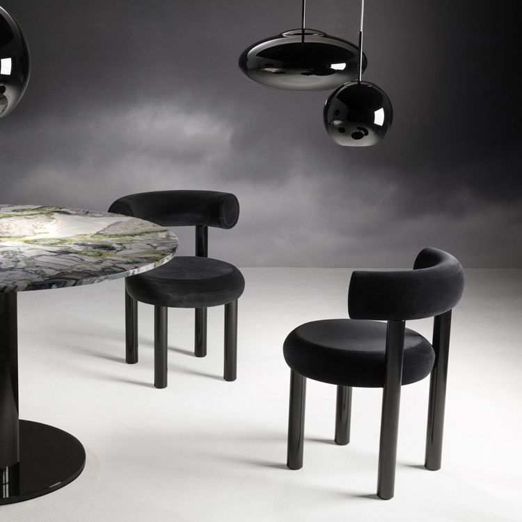 Contemporary Upholstered Armless Dining Chairs Open Back Dining Side Chairs for Home Clearhalo ' kitchen&dining_furn' 'Dining Chairs' 'Dining Tables & Seating' 'dining_chair' 'furn' 'furn_dining_chair' 'Furniture' 'furniture_dining_chair' 'Kitchen & Dining Furniture' 'kitchen' 1200x1200_7774545d-68da-4922-9c9a-566b388bc71e