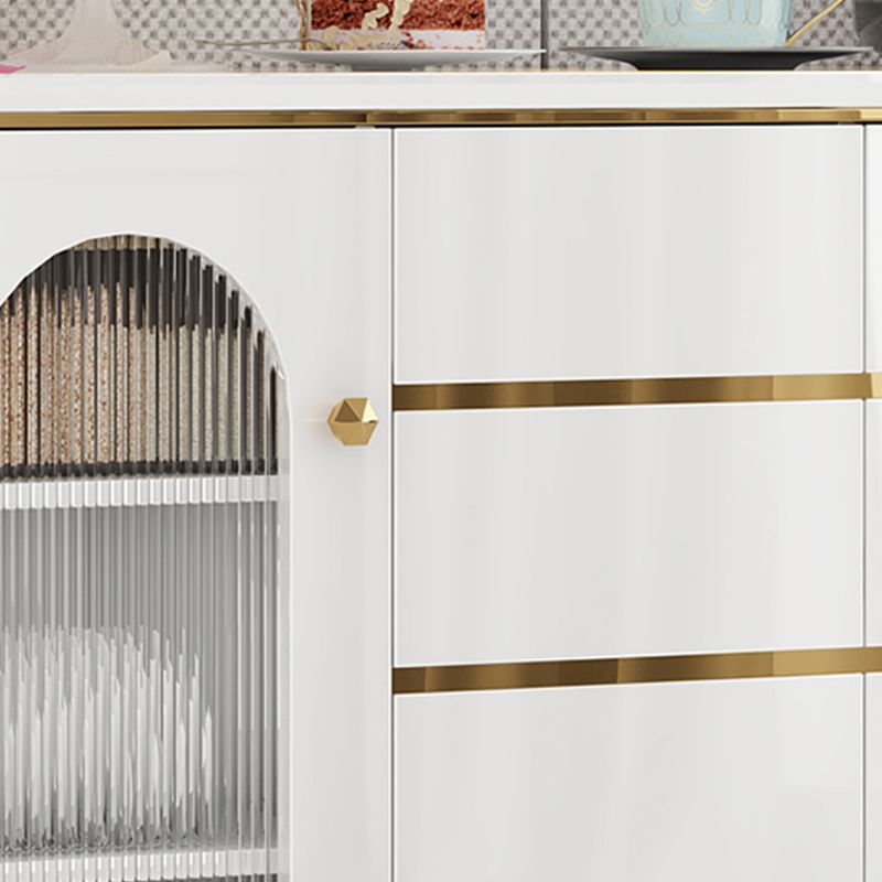 Table du buffet de style contemporain Table du buffboard avec armoire