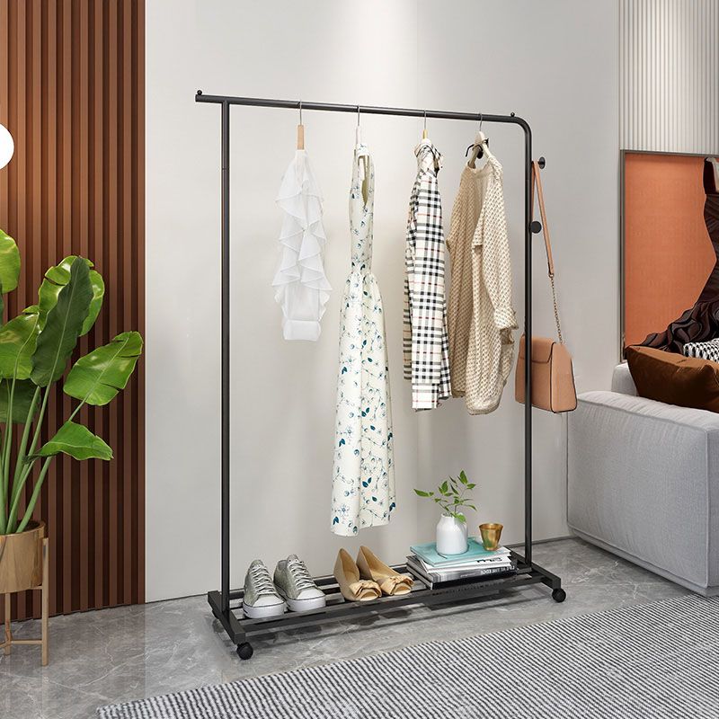 Industriële kaprek metaalachtig vrijstaand rek met universeel wiel