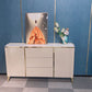 Classic Glam Storage Chest Stone Dresser with 3 Drawers , 12.87-inch Width Clearhalo 'Bedroom Furniture' 'Dressers & Chests' 'dressers_chests' 'furn' 'furn_dressers_chests' 'Furniture' 1200x1200_777abb51-29be-44d3-92b0-f12b849cbf3c