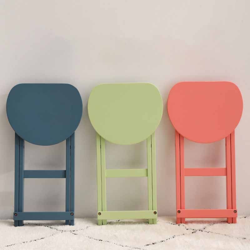 Nordic Style Armless Wood 25-inch Barstools Folding Counter Stools, 1 Piece Clearhalo 'Bar Furniture' 'Bar Stools' 'bar_stools' 'furn' 'furn_bar_stools' 'furniture_bar_stools' 'Kitchen & Dining Furniture' 'kitchen&dining_furn' 'kitchen' 'kitchen_furn' Furniture' 1200x1200_77804762-1c08-4514-9a20-40e2e625208f
