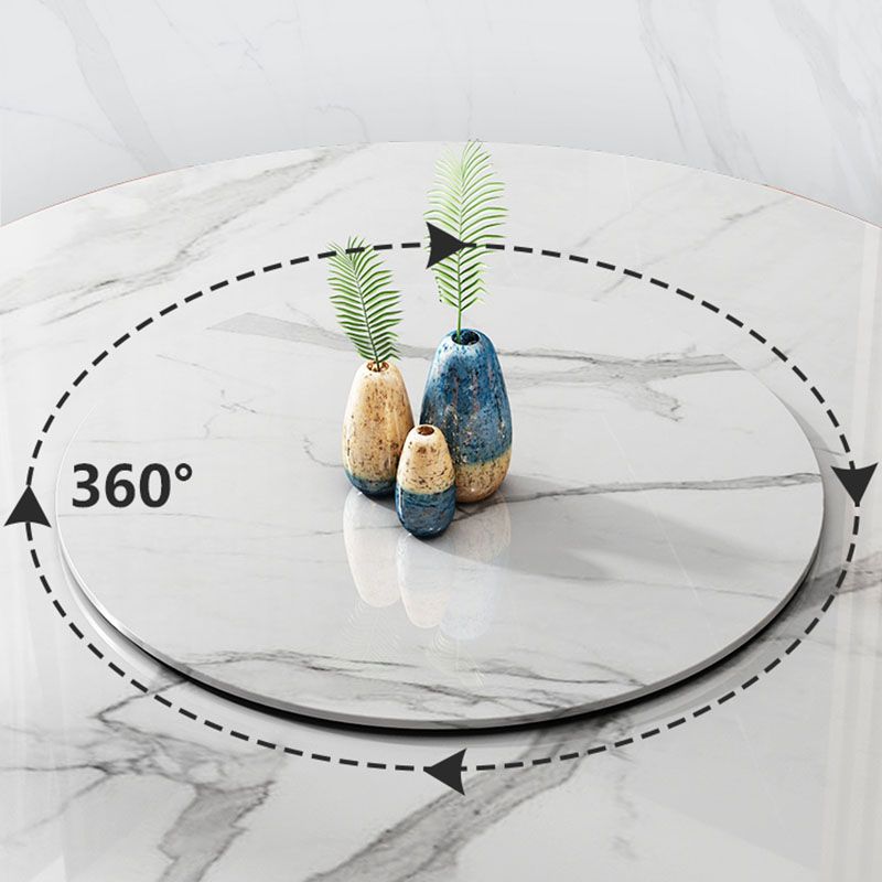 Glam 1/4/5/7 Pieces Table and Chair Set Sintered Stone Dining Table and Chairs Clearhalo 'Dining Room Sets' 'Dining Tables & Seating' 'dining_room_set' 'furn' 'furn_dining_room_set' 'Furniture' 'furniture_dining_room_set' 'Kitchen & Dining Furniture' 'kitchen&dining_furn' 'kitchen' 1200x1200_778154bb-bcd1-490f-ae5c-f0552fd0e69b