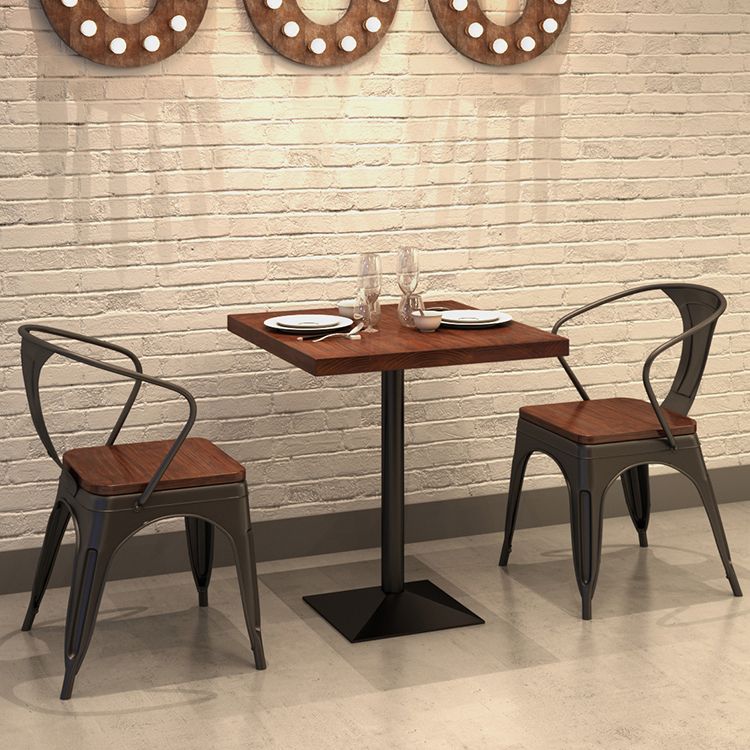 Industrial Dining Room Table Solid Wood Table with Black Base for Dining Room Clearhalo ' dining_table' 'Dining Tables & Seating' 'Dining Tables' 'furn' 'furn_dining_table' 'Furniture' 'furniture_dining_table' 'Kitchen & Dining Furniture' 'kitchen&dining_furn' 'kitchen' 'kitchen_dining_table' 1200x1200_7781dda3-0818-4f6f-867c-df453cc88c4e
