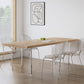 Modern Dining Room Set 1/2/5 Pcs Solid Wood Top Table with Acrylic Chairs Clearhalo 'Dining Room Sets' 'Dining Tables & Seating' 'dining_room_set' 'furn' 'furn_dining_room_set' 'Furniture' 'Kitchen & Dining Furniture' 1200x1200_778231a5-fe17-49b1-a1b0-07b3bb79e638