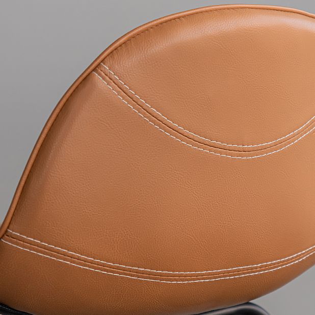 Scandinavian Style Metal Barstool Faux Leather Counter Stool with 4 Legs Clearhalo 'Bar Furniture' 'Bar Stools' 'bar_stools' 'furn' 'furn_bar_stools' 'Furniture' 'Kitchen & Dining Furniture' 1200x1200_77852749-e7b8-4566-97f4-79ab32caacdb