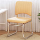 19"W Contemporary Desk Chair No Wheels Upholstered Office Chair