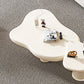4 Legs Coffee Table Geometric Wood Coffee Coffee or End Table
