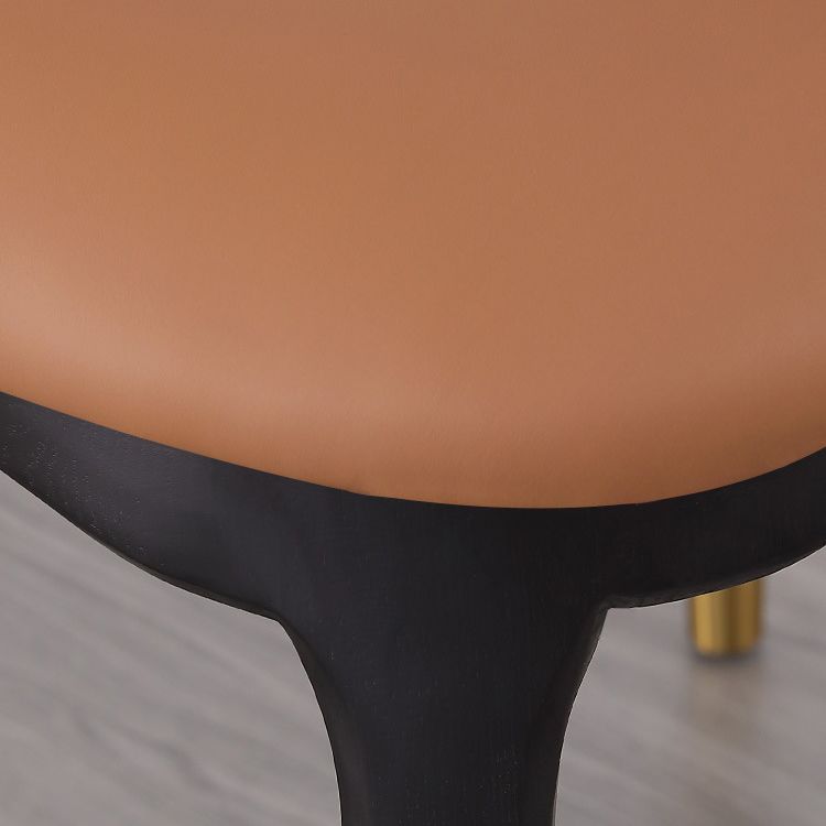 Contemporary Restaurant Parsons Side Chair Leather Dining Chair Clearhalo ' kitchen&dining_furn' 'Dining Chairs' 'Dining Tables & Seating' 'dining_chair' 'furn' 'furn_dining_chair' 'Furniture' 'furniture_dining_chair' 'Kitchen & Dining Furniture' 'kitchen' 1200x1200_778f6f8a-68b5-4688-8686-2b023946d0e4