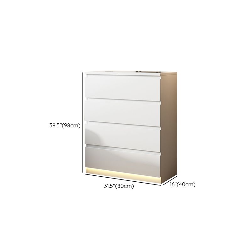 Dresseur de coffre de rangement en bois fabriqué moderne avec 3/4/5/6/8 DES TIROCHES