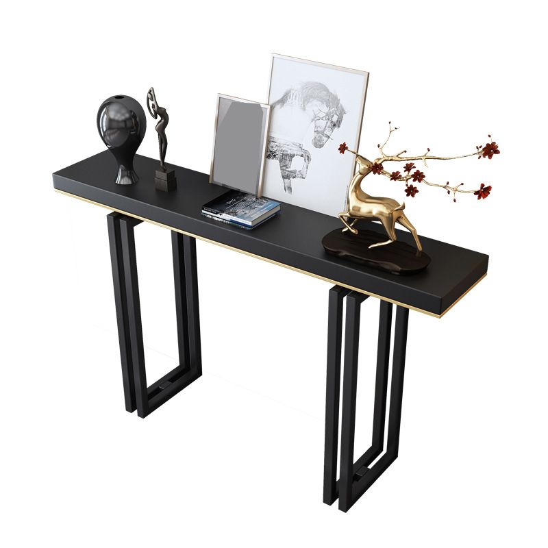 Sled Basic Console Table with Rectangle Top Sofa Console Table Clearhalo 'Console Tables' 'console_tables' 'Entry & Mudroom Furniture' 'furn' 'furn_console_tables' 'Furniture' 1200x1200_77918740-18c0-46e6-a794-7133c867e47f