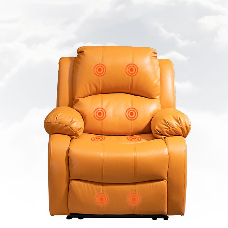Traditional Swivel Rocker Standard Recliner 35.4" Wide Solid Color Recliner Chair Clearhalo 'Chairs & Seating' 'furn' 'furn_recliners' 'Furniture' 'Living Room Furniture' 'Recliners' 1200x1200_7793b7d2-abf2-4f81-a3d7-eb340df07089